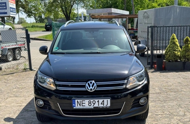 Volkswagen Tiguan cena 52000 przebieg: 250390, rok produkcji 2012 z Więcbork małe 497